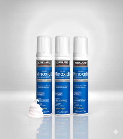 flacon minoxidil mousse