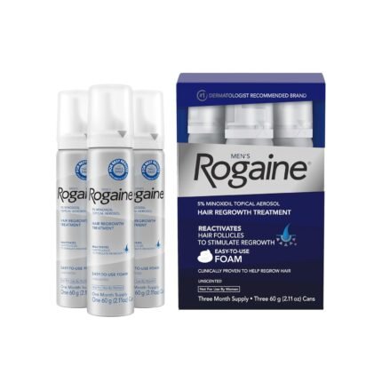 Rogaine Mousse 5% Maroc traitement au minoxidil contre la chute des cheveux